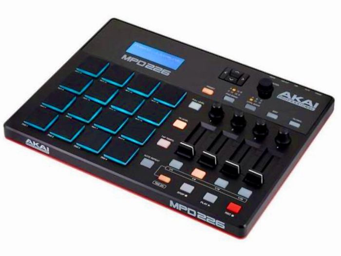 AKAI MPD 226 (like new) - PRO MIDI Pad Controller w/accessories