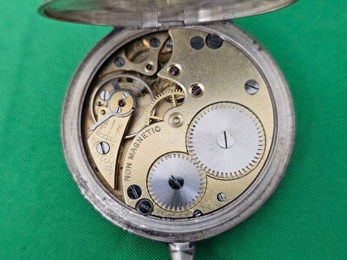 Antique Silver Swiss Made Early 1900s Pocket watch