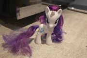 Rarity 3 inch Brushable MLP G4 My Little Pony 2010