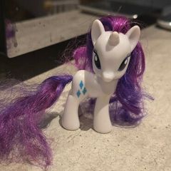 Rarity 3 inch Brushable MLP G4 My Little Pony 2010