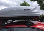 Thule pacific 100 Roof Box & Thule Roof Rack
