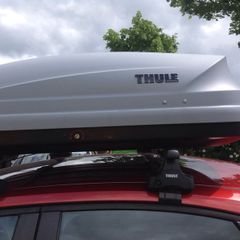 Thule pacific 100 Roof Box & Thule Roof Rack
