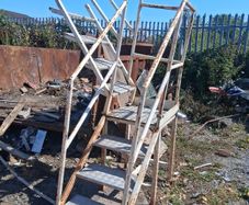 metal stairs