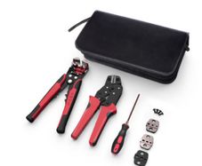 BRAND NEW 4 In 1 Wire Crimpers Engineering Ratcheting Terminal Crimping Pliers Bootlace Ferrule Crimper Tool Cord End Terminals