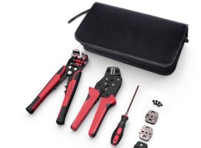 BRAND NEW 4 In 1 Wire Crimpers Engineering Ratcheting Terminal Crimping Pliers Bootlace Ferrule Crimper Tool Cord End Terminals