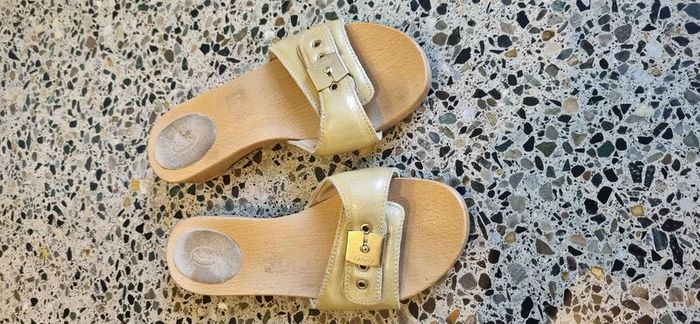 Dr.Scholl sandals metalic