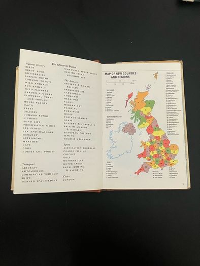 Observers. Tourist Atlas of Britain and Ireland. 1976, 120 pages. Excellent condition, with cover