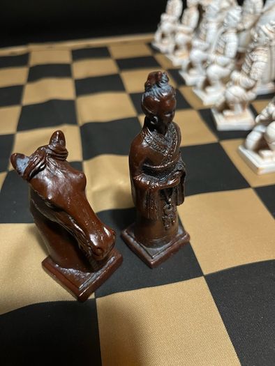 Chinese Terracotta Warriors Chess Set