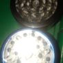 Metal Herb Grinder black clear top 3 layer Image 2