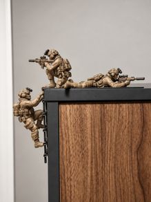 Climbing Ledge Specials Ops Soldiers!