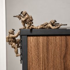 Climbing Ledge Specials Ops Soldiers!