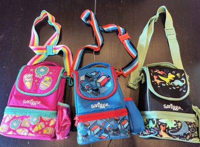 USED 3 Smiggle Lunch bags bundle