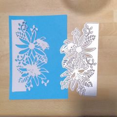 Die cutting craft - flower & Bees