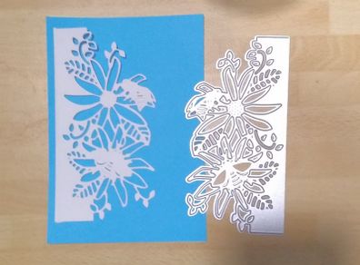 Die cutting craft - flower & Bees