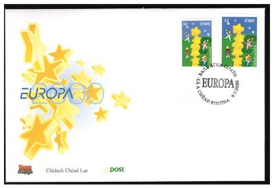 2000 Ireland Europa Building Europe Commemorative Stamps An Post First Day Cover (FDC)