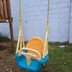 Baby swing attachment