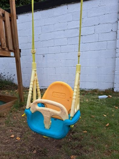 Baby swing attachment