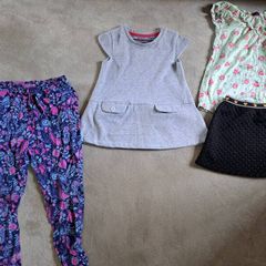 Girl top trousers skirt 6-7 bundle