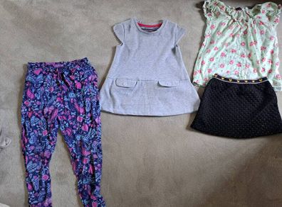 Girl top trousers skirt 6-7 bundle