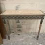 Attach to wall 2 legged old console good for over radiators Image 2