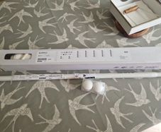 Ikea fabric blind and accessories