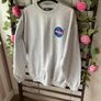 sweatshirt topman nasa logo back grey sweatshirt medium Image 2
