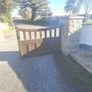 Pair of Wooden Driveway Gates Image 3