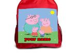 Pepa Pig kids school Backpack/School/Rucksack - Can be personalised