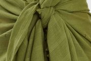 sarong CHECK TASSEL SARONG olive green Accessorize New