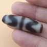 Vintage Himalayan Tibetan Zigzag Pattern Agate Dzi Bead Amulet Image 9