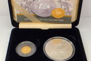 Ireland 2009 Gold and Silver Proof Ploughman Coin Set in Original Holder with COA