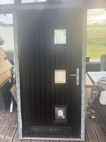 PVC Door - Black