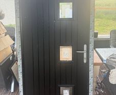PVC Door - Black