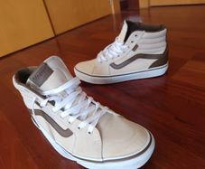 Vans brown beige Size 8.5uk or 42.5