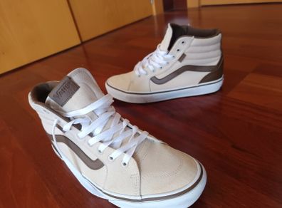 Vans brown beige Size 8.5uk or 42.5