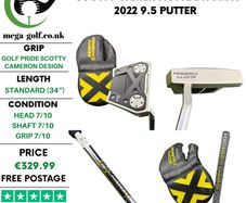 Scotty Cameron Phantom X 2022 9.5 Putter / 34"