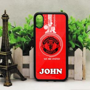 Personalised with name Manchester united Cases for any smartphone Iphone Samsung Huawei sony xperia and others
