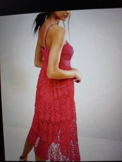 River Island pink lace dress 10