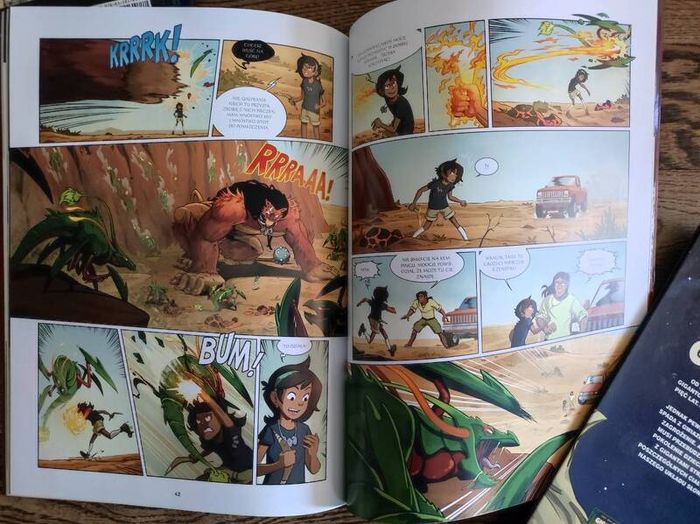 8x Polish Children's Comic Books, Age 9+