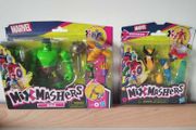 Marvel MixMashers Hulk &amp; Wolverine Figure Lot