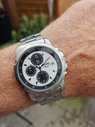 Watch Seiko Panda Chronograph