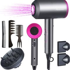 NEW SALE | Hair Dryer with Diffuser & Concentrator 2000W Powerful Ionic Dryer 2 Speed 3 Heat Settings Fast Dry Lightweight for Multi Women Man Hairstyles