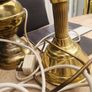 Three oil brass lamps Image 5