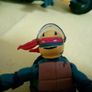 Ninja turtles Rafael with moto Image 8