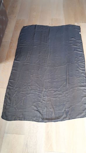 Black Sheer Scarf