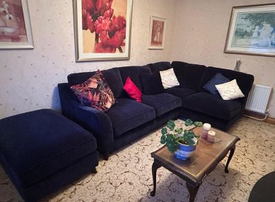 Navy suite