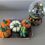 Handmade Woollen Mini Pumpkins Image 2