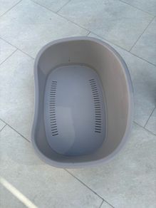 Dog Bed Grey Stefanplast plastic dog bed size 5