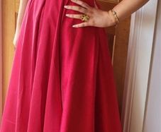 red debs dress