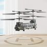 Helicopter, 2.4GHz Military Remote Control Helicopter, 3.5 Channel RC Airplane for Kid, 20 Mins Flight Time, One-Key Takeoff/Landing & LED Lights, Flying Plane Toys for Kids Ages 8 and up Image 8